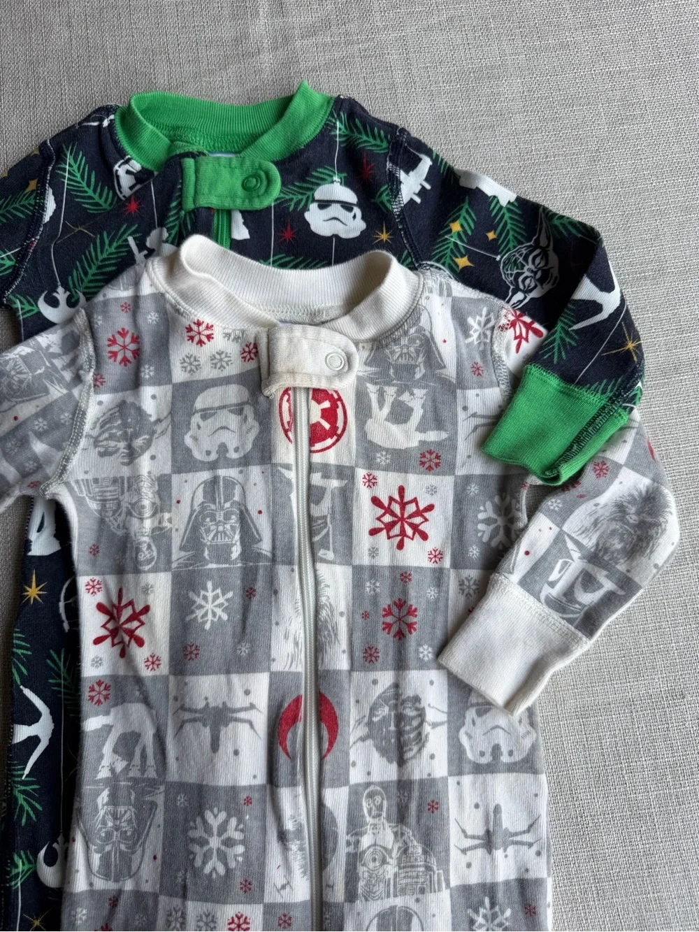 Star Wars Hanna Andersson Holiday Pajamas set of 2